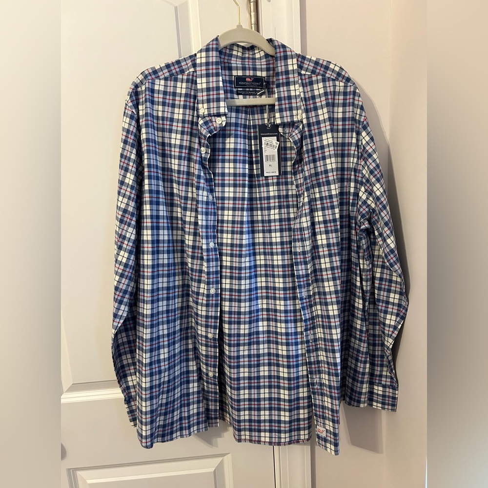 Vineyard Vines Classic Fit Men’s Long Sleeve - Picture 1 of 5